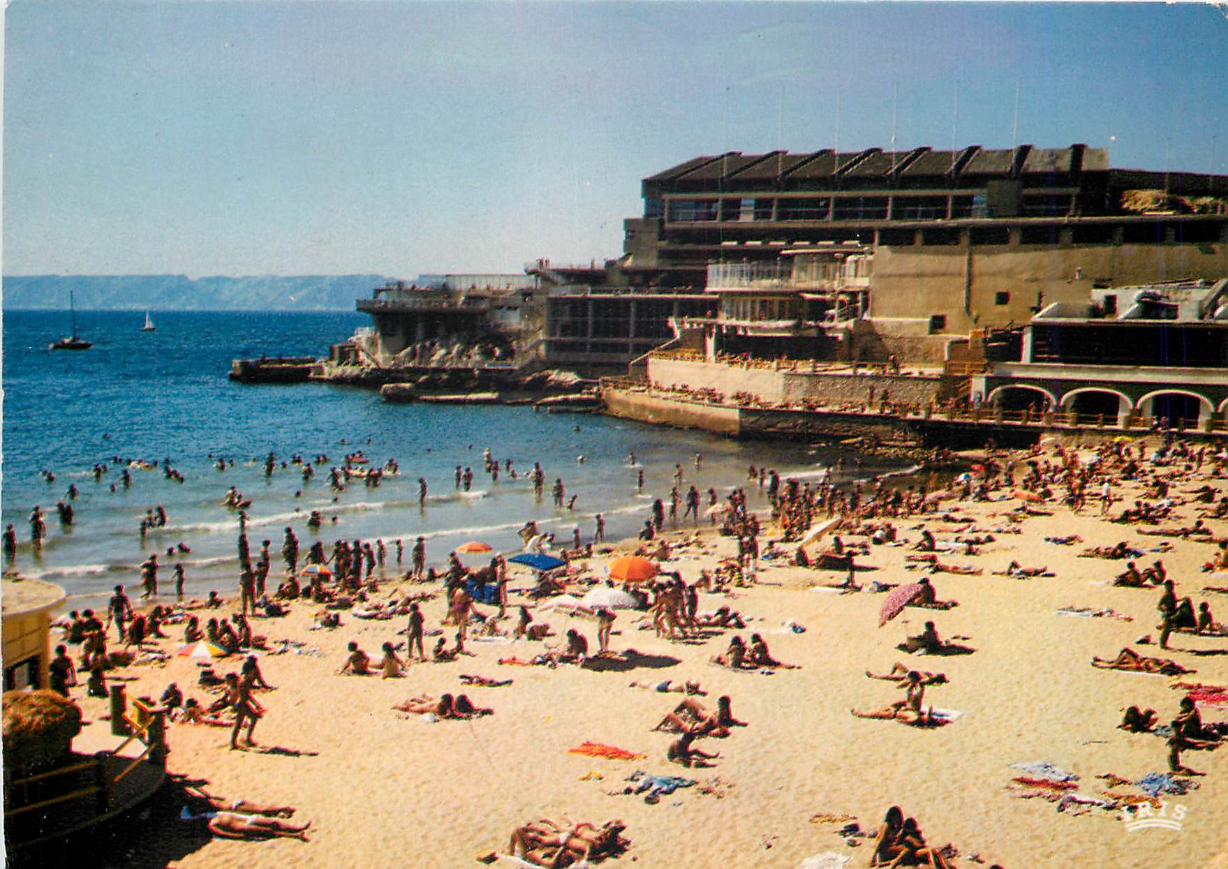 CPM Marseille B du R La Plage des Catalans 