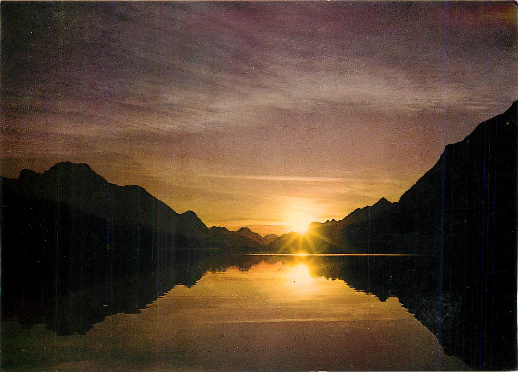CPM Sonnenuntergang am Silvaplanersee 
