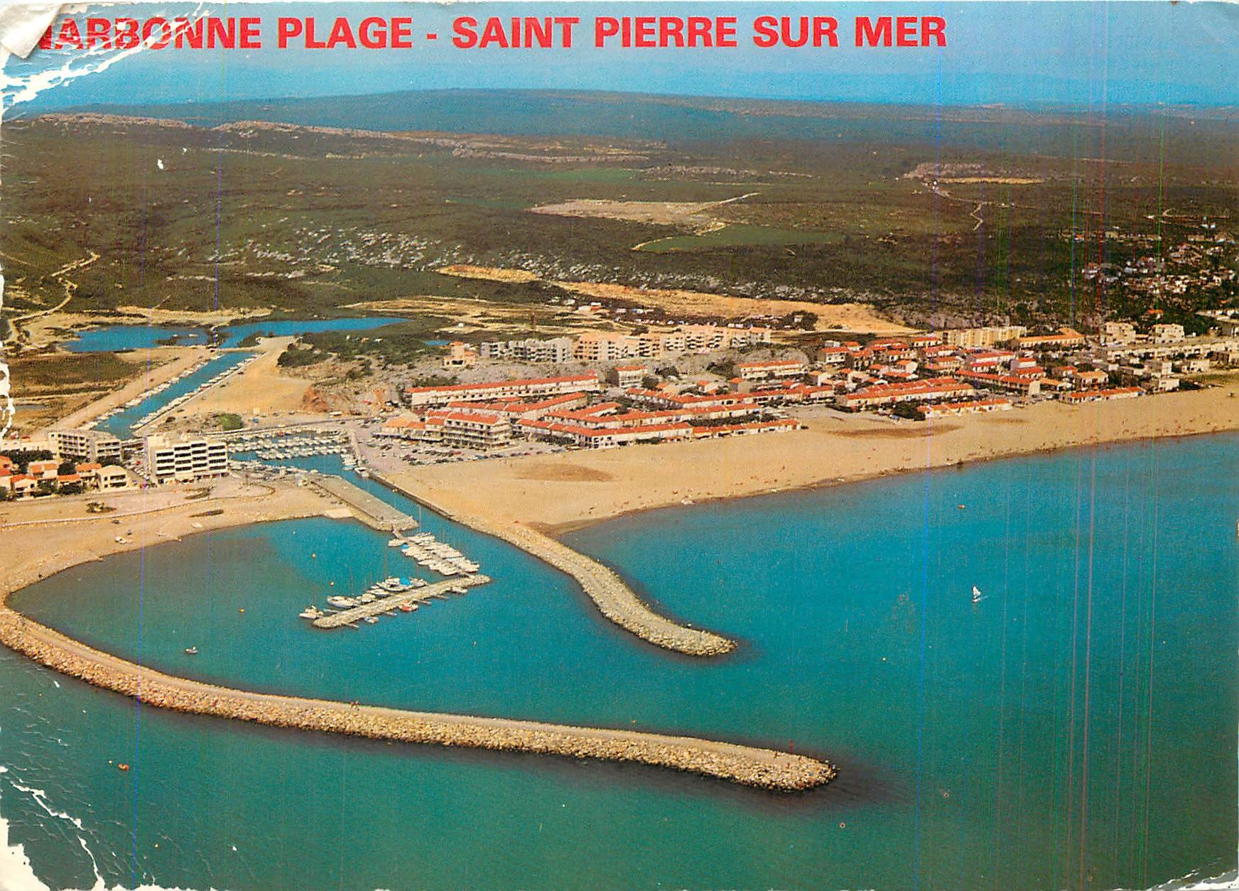 CPM Narbonne Plage Saint Pierre sur Mer Le Port 