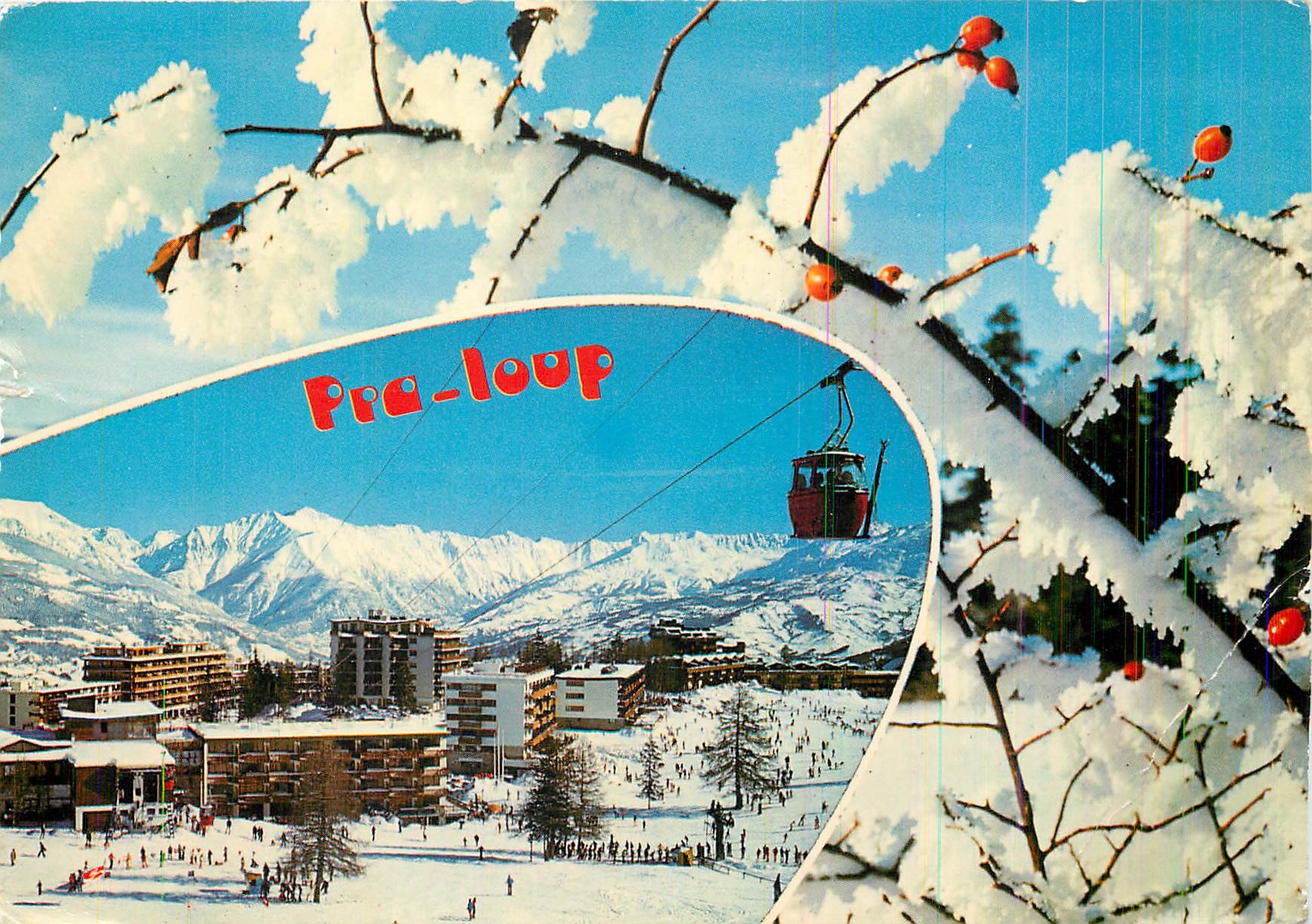 CPM Pra Loup Station d'Honore Bonnet Alpes de Haute Provence Vue generale 