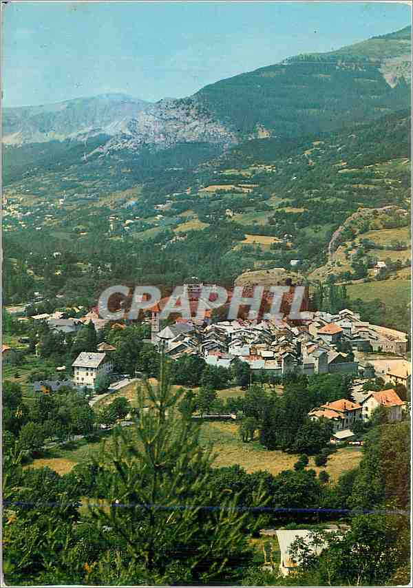 CPM Alpes de Haute Provence Haute Vallee du Verdon Colmars les Alpes Vue generale au fond le Fort de