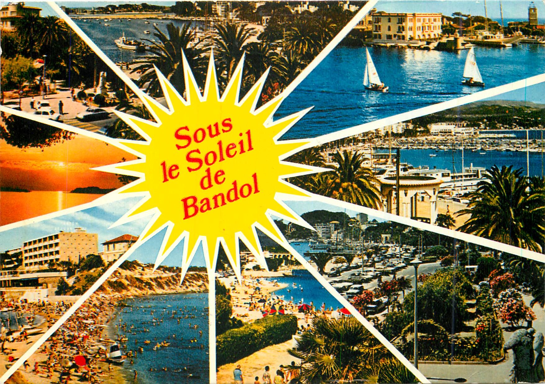 CPM Bandol Var Sous la chaude caresse du soleil de Provence 