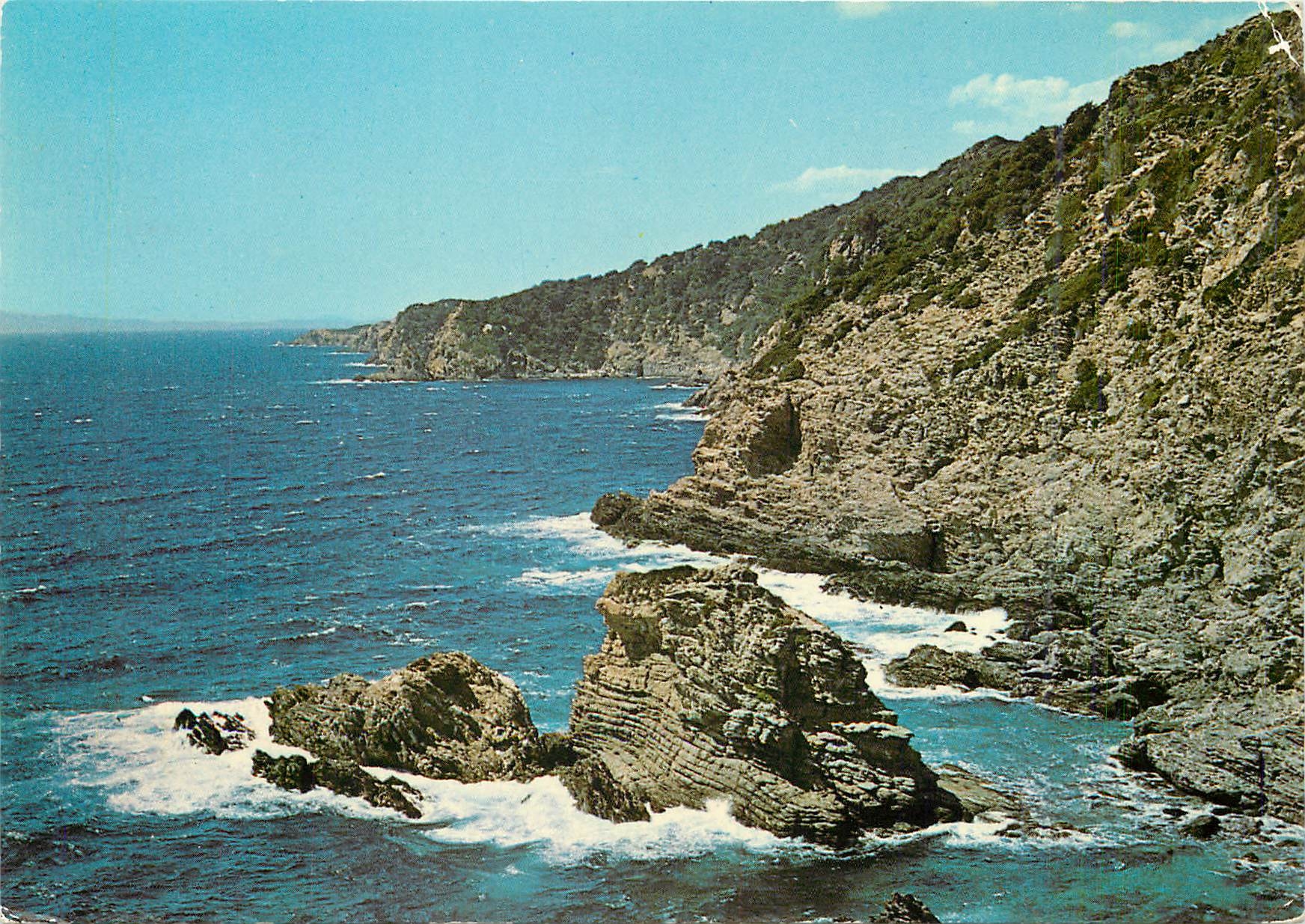 CPM Ile de Porquerolles Var Cirques et Rochers sauvages 