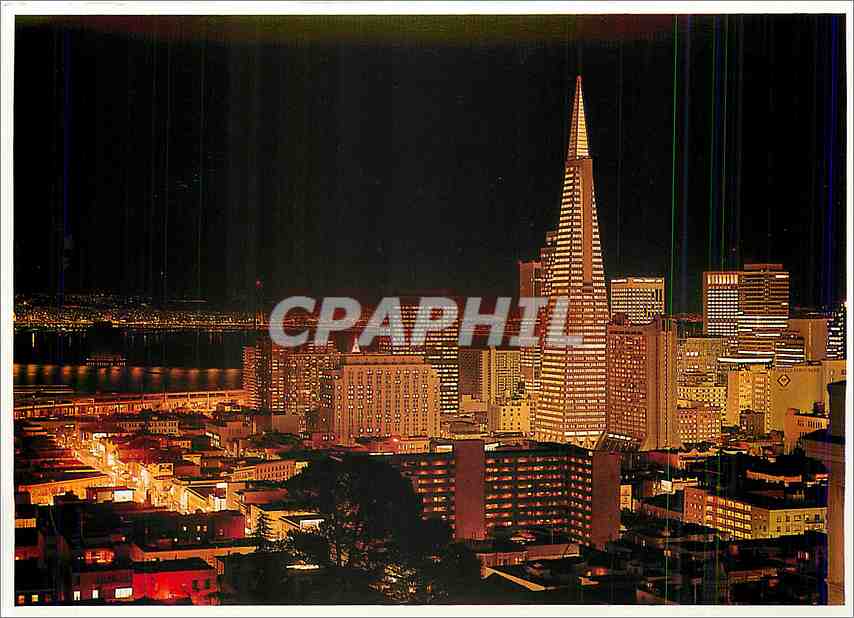 CPM The Transamerica Pyramid dominates the skyline of San Francisco 