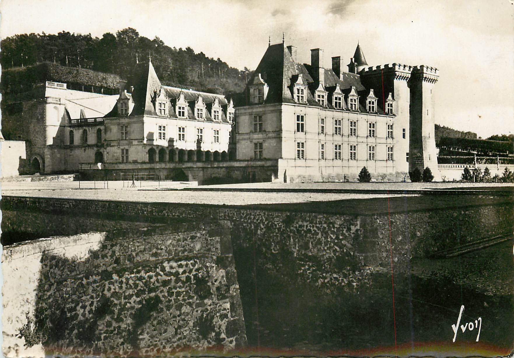 CPM Villandry I et L Le Chateau 