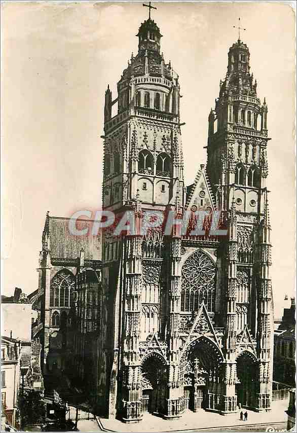 CPM Tours I et L La Cathedrale St Gatien 