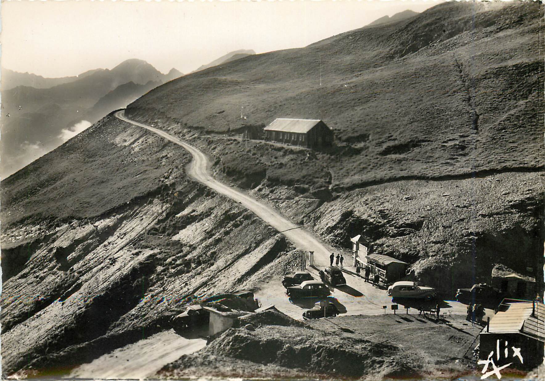 CPM Sommet du Col du Tourmalet et Depart de la Route du Pic du Midi de Bigorre 