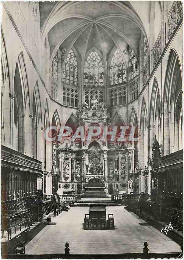 Cathédrale Saint-Étienne — Le Chœur (1272) — Les Voûtes (1611) — Le Rétablo du Maître-Autel (1660-1698)