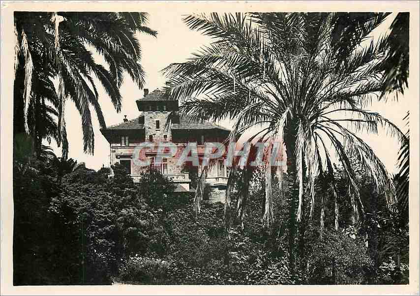 CPM Cote d'Azur Theoule Superieur Alpes Maritimes Chateau de la Galere Le chateau et un coin du Parc