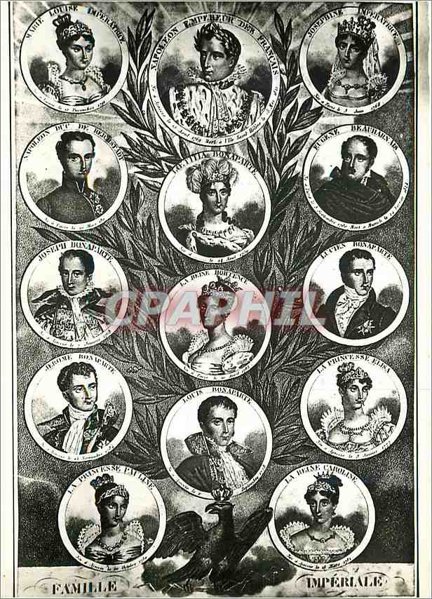 CPM Corse Ajaccio La Familie Imperiale Napoleon