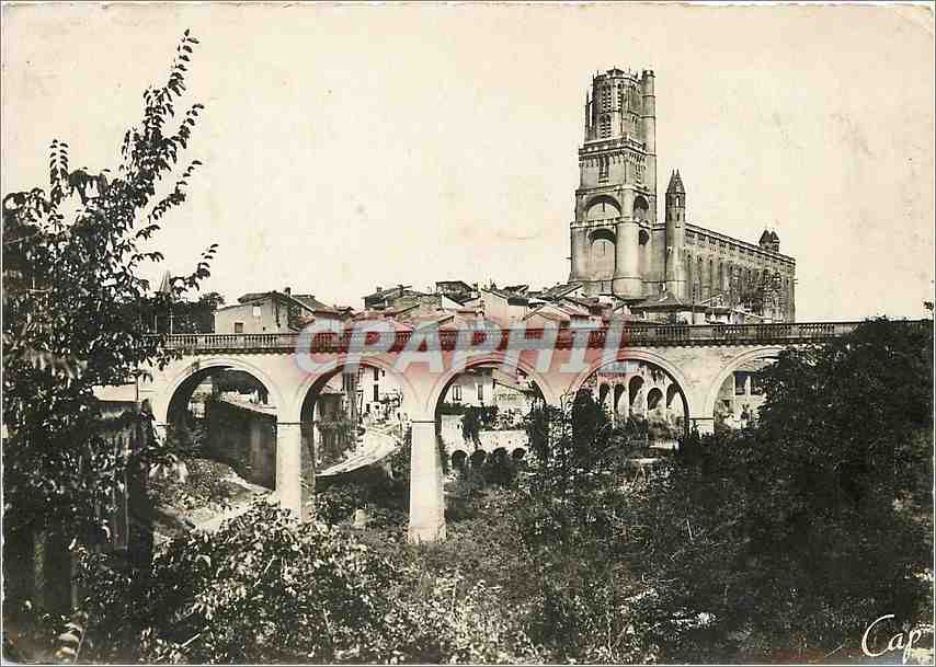 Albi — Cathédrale et Pont du Castelviel — Cap