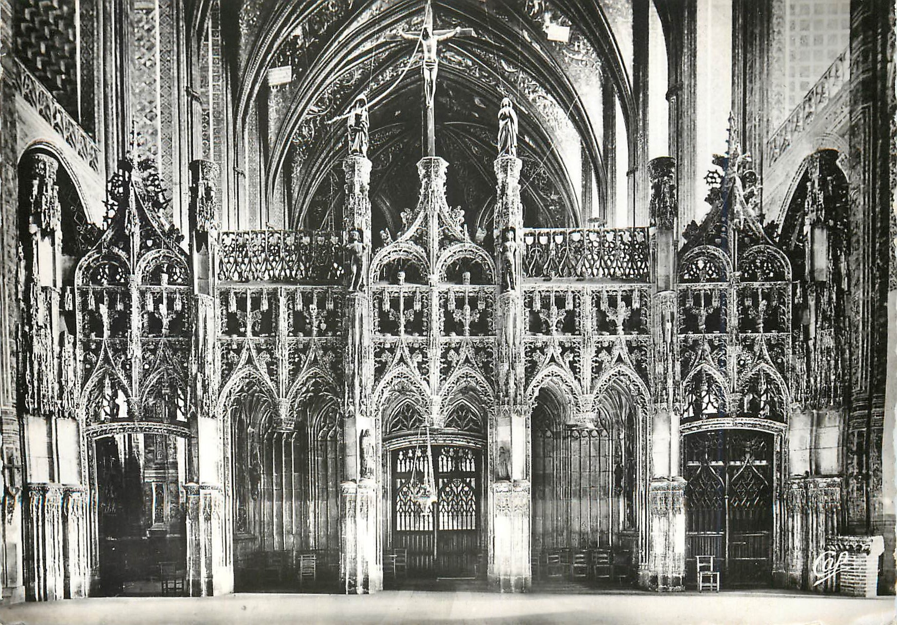 CPM Albi La Cathedrale Ste Secile Le Jube 