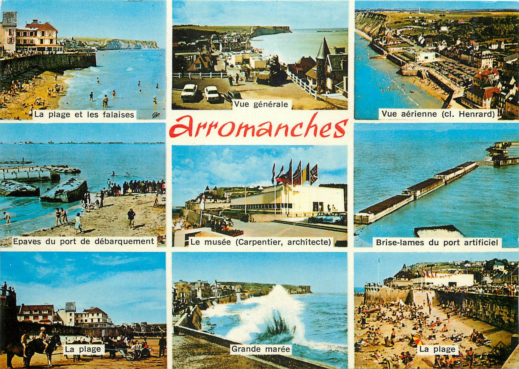 CPM Arromanches Les Bains Port du Debarquement 