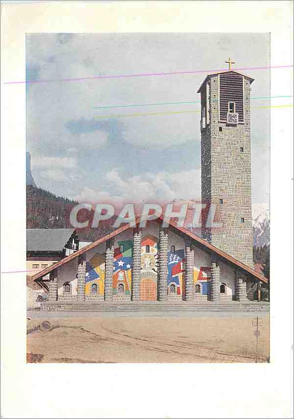CPM Eglise ND de Toute Grace Plateau d'Assy Hte Savoie 