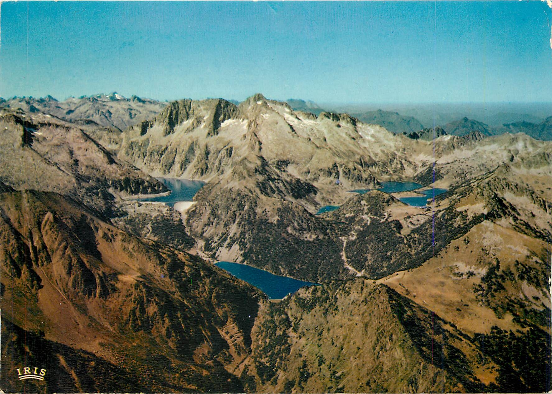 Les Pyrénées — Lacs de Cap-de-Long, Orédon, Aumar et Aubori — IRIS
