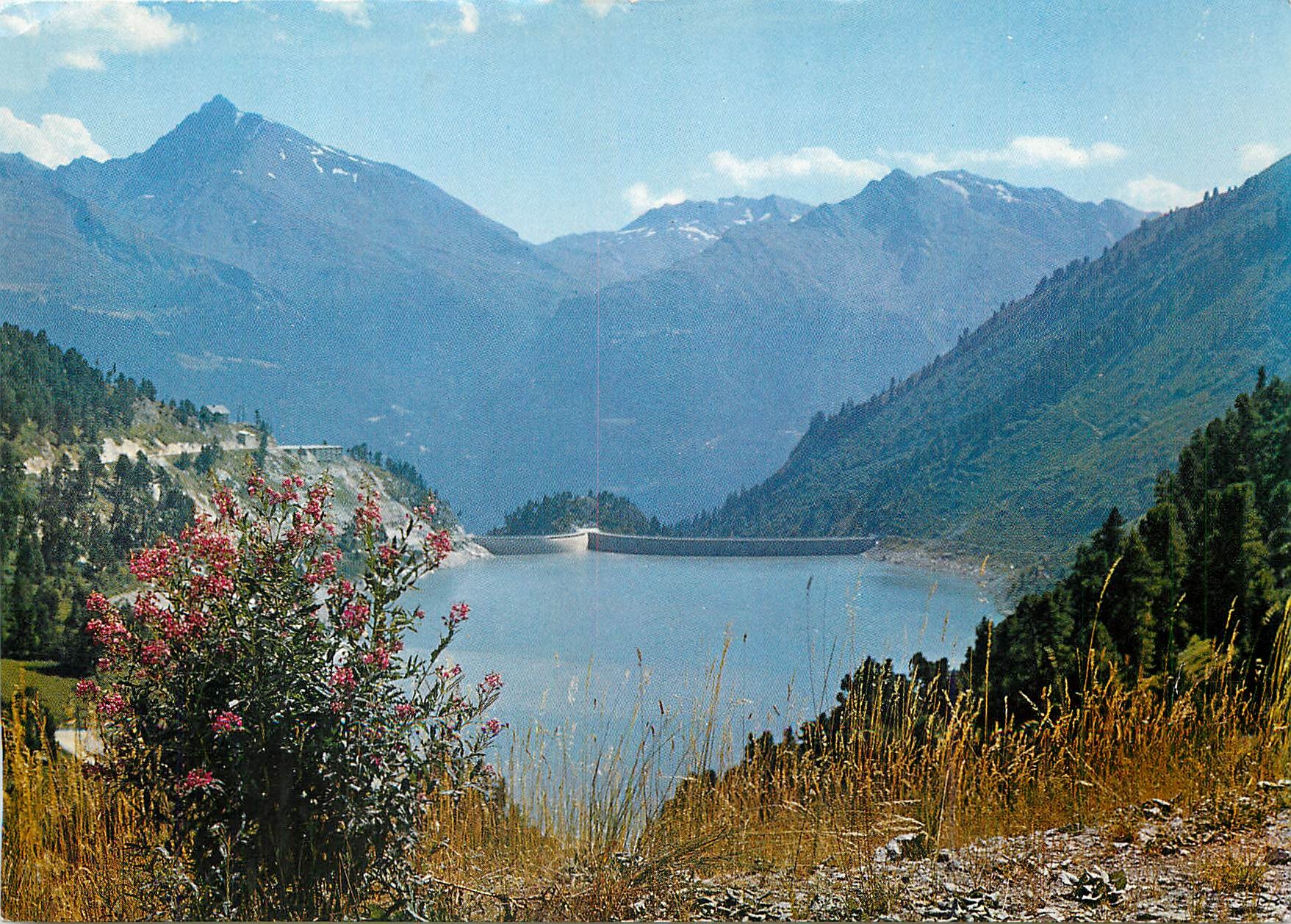 CPM Aussois Savoie Le Barrage Plan d'Aval La Pointe de Scolette 