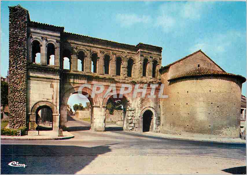CPM Autun Antique S et L Porte St Andre 