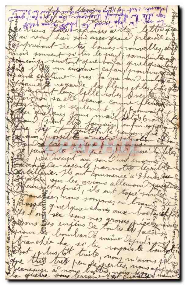 (Vosges) Vallee de Celles- LVue Generale de Raon-sur-Plaine-CPA — Rückseite