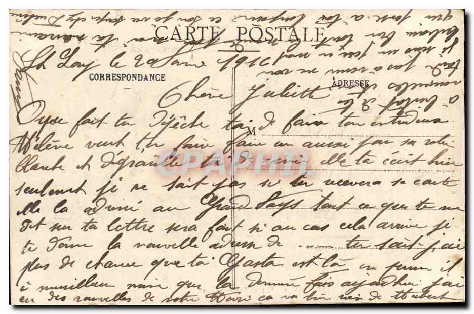 Saint-Maurice, vicino a Rambervillers — Danni della Guerra del 1914 — E. Mamet, Magazines Rénnis — Verso