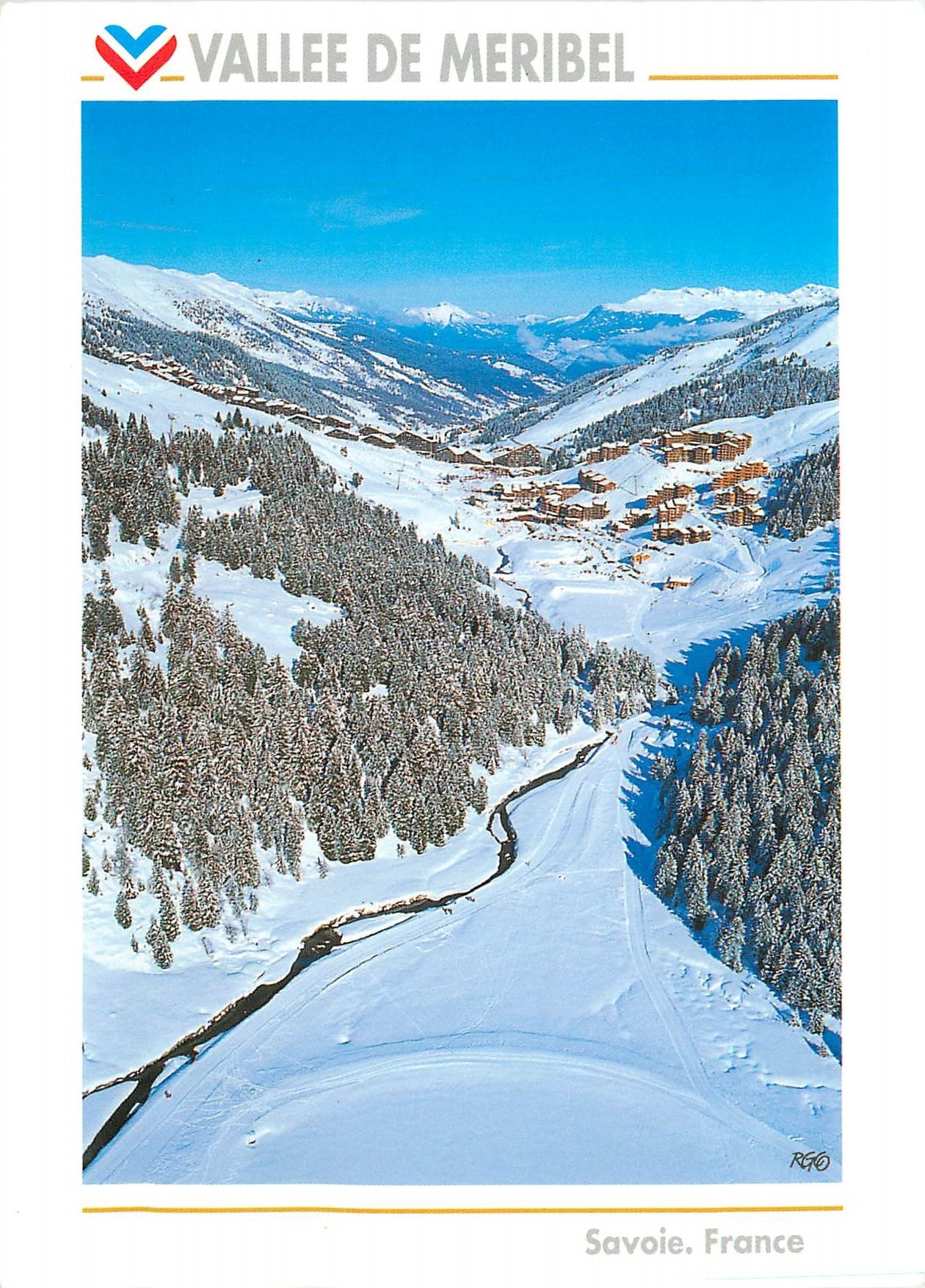 Vallee de Meribel — Savoie, France — EDY Chamonix