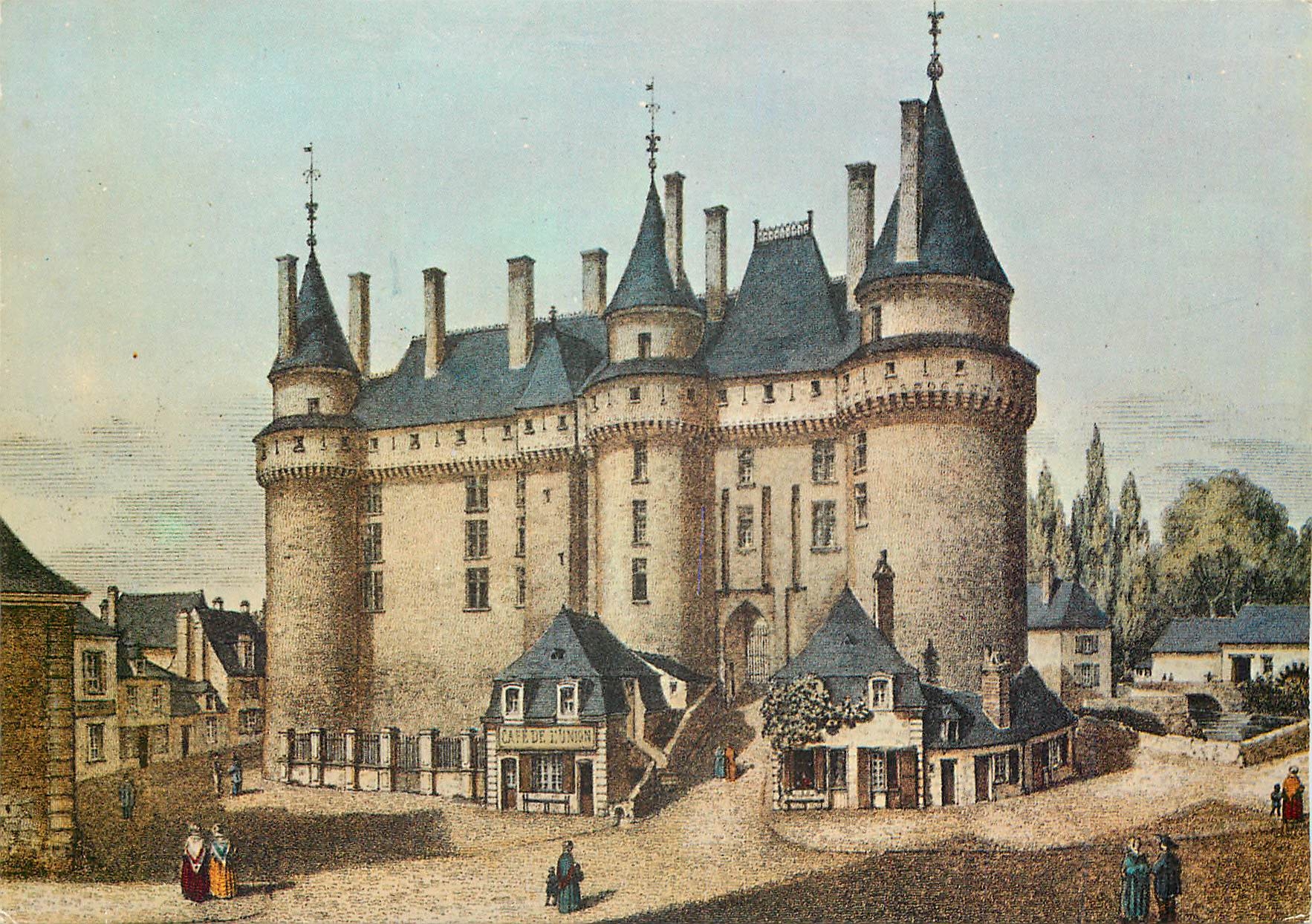 CPM Anjou et Touraine du Temps Jadis Le Chateau de Langeais 