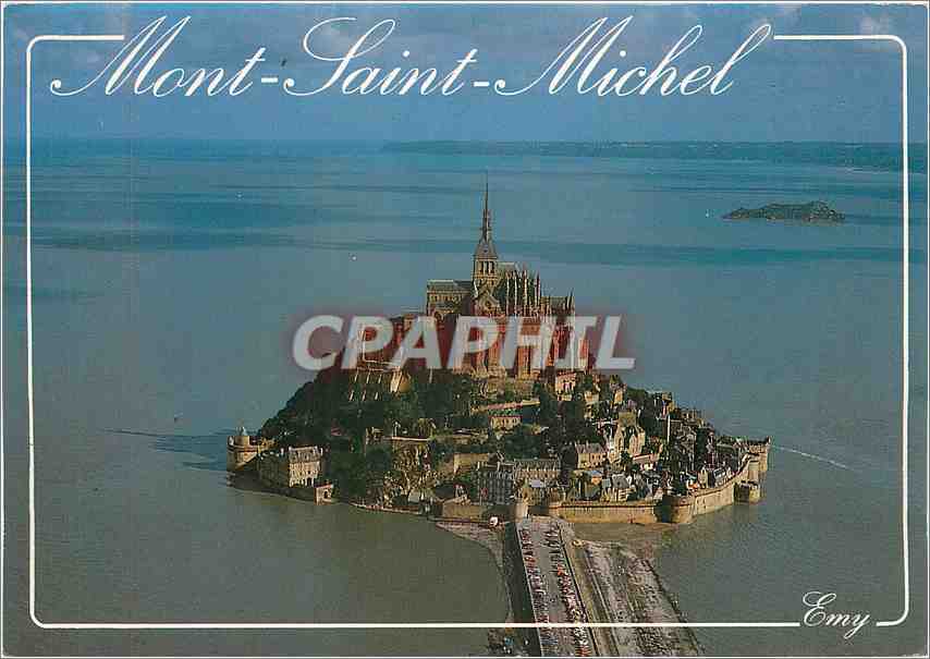 CPM Le Mont Saint Michel Manche Merveille de l'Occident 