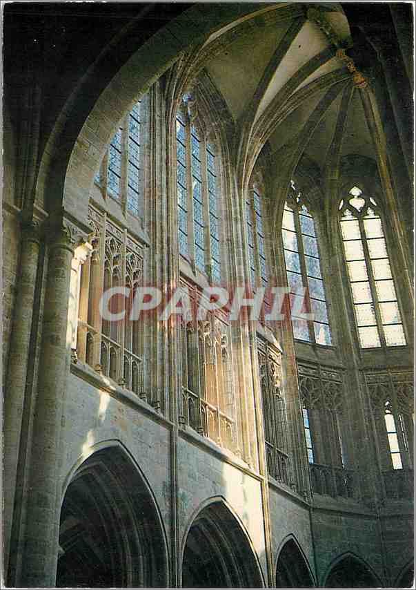 CPM Le Mont Saint Michel Le triforium du choeur 