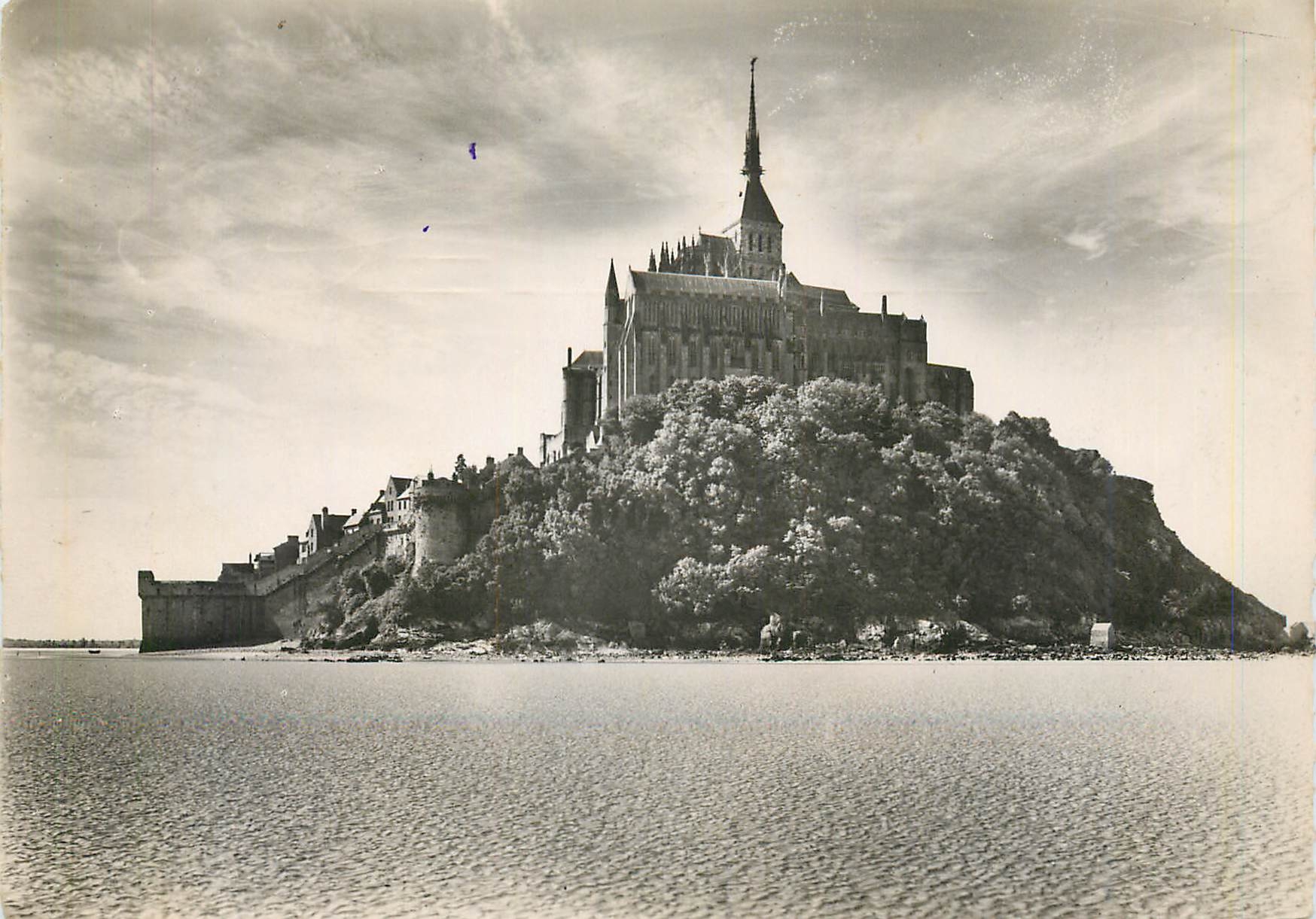 Mont Saint-Michel — Vue générale - Face Nord — Abbaye du Mont Saint-Michel, n° 3505