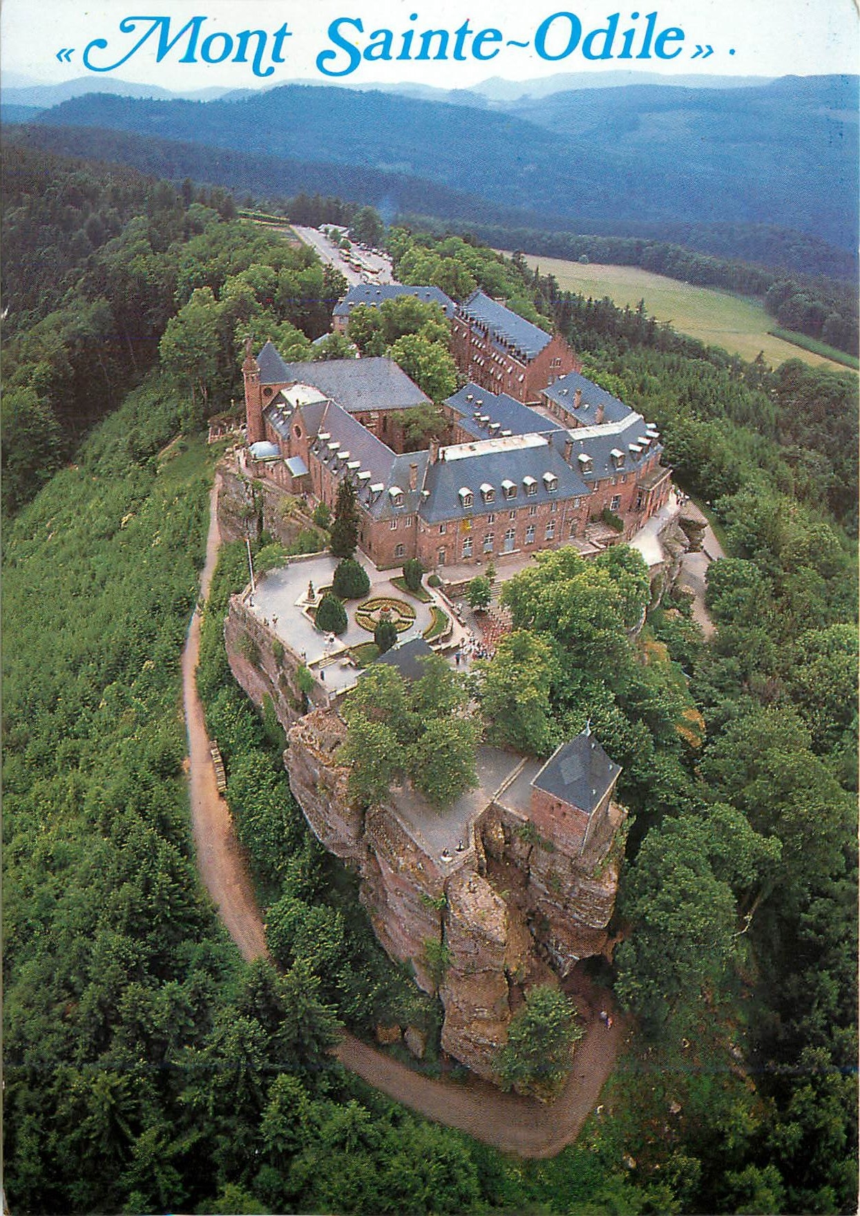 Mont Sainte-Odile — Luftbild — Imp. Pieron, 57200, S. 154