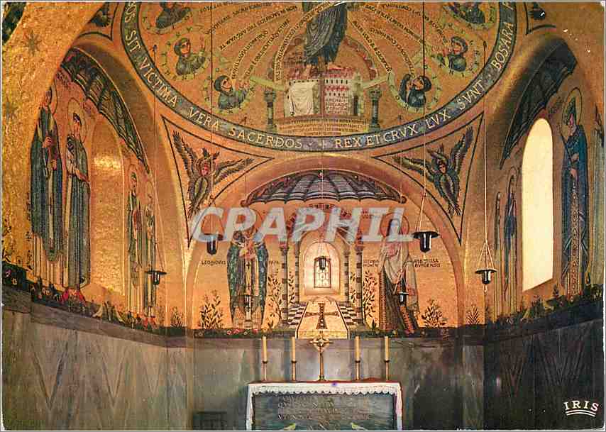CPM Mont Sainte Odile La Chapelle des Larmes et ses Mosaiques 
