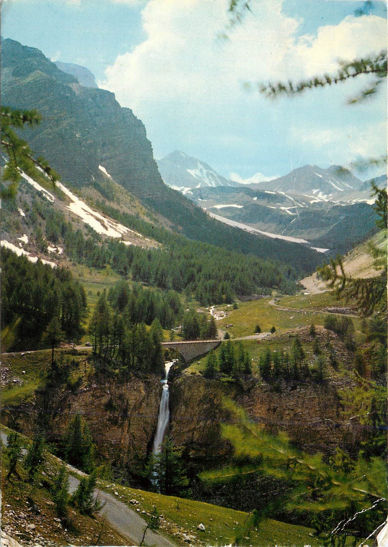 CPM Col de la Cayolle Reliant Guillaumes Alpes Maritimes Barcelonnette Alpes de Haute Provence 