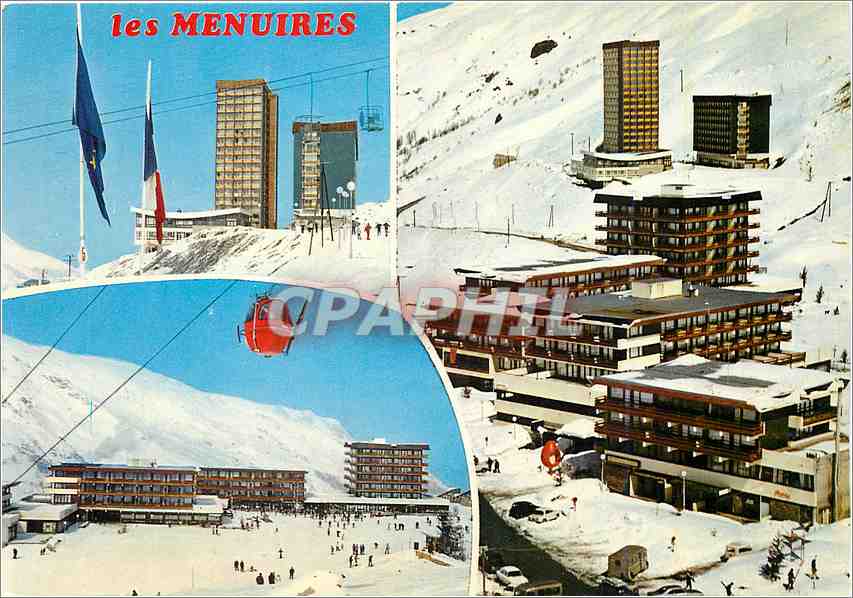 CPM Vallee des Belleville Savoie France Les Menuires 