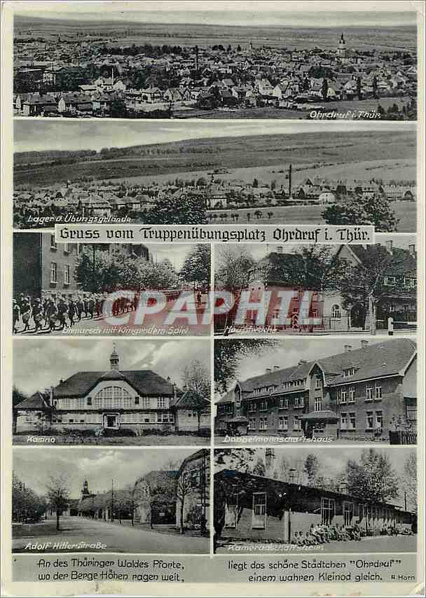 CPM Gruss vom Truppenubunsplatz Ohrdruf i Thur 