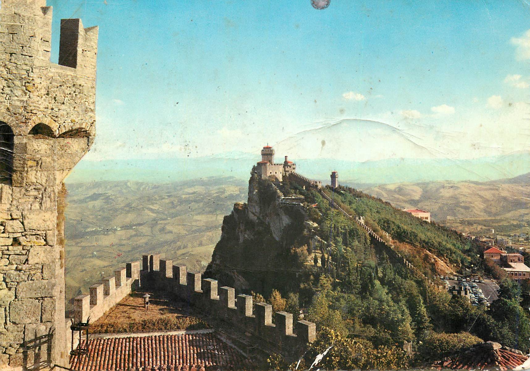 CPM Repubblica di S Marino Panorames des Tours 