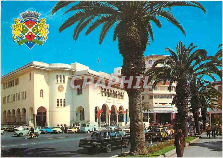 CPM Casablanca La Poste Place des Nations Unies 