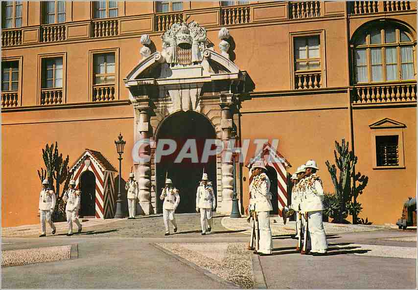 CPM Principaute de Monaco La Releve de la Garde Militaria