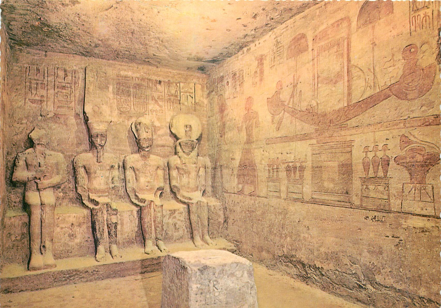 CPM Abu Simbel Le Sanctuaire dans le grand temple 