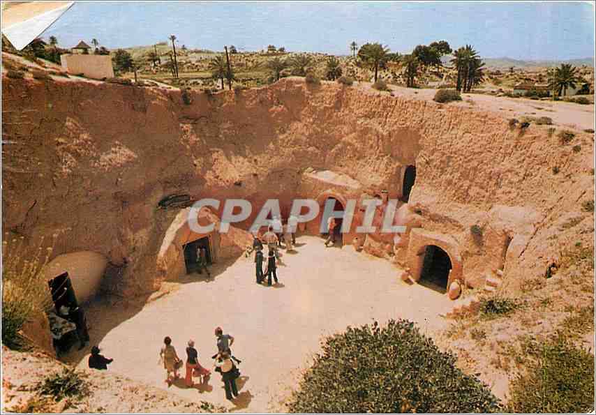 CPM Tunisie Matmata Habitations troglodytes 