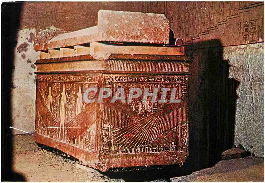 CPM Tomb of King Haremhab Sarcophage au tombeau de Haremhab 