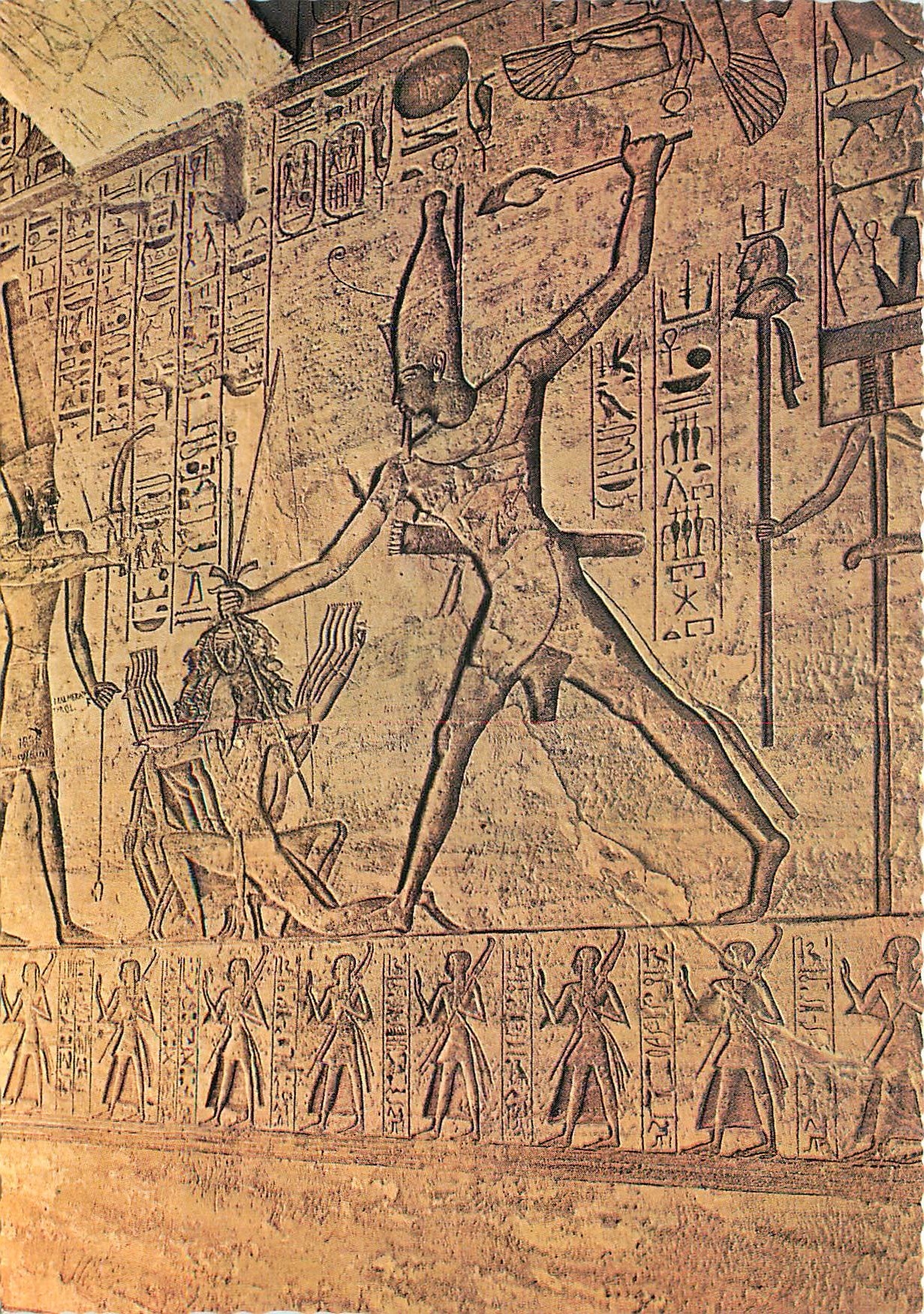 CPM Abu Simbel Le Grand Temple Ramses II unnihile ses ennemis 