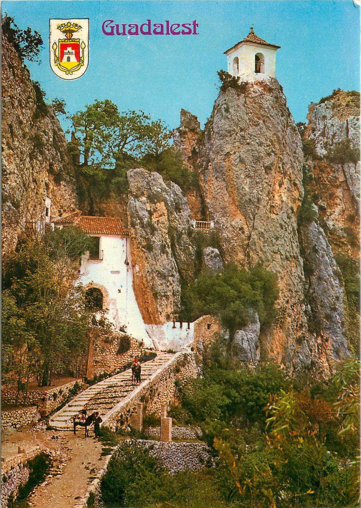 CPM Castell de Guadalest Alicante Vista Pintoresca 