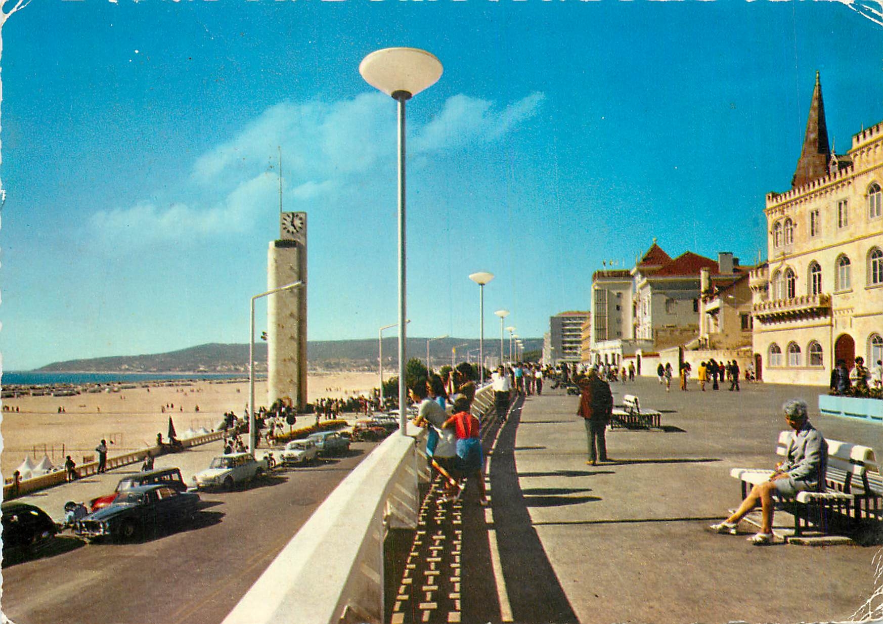 CPM Figueira da Foz Portugal Plaine et vue partiale de la plage 