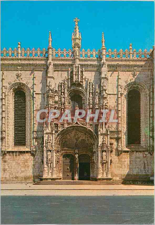 CPM Lisboa Portugal Monastere des Jeronimos Portail Sud 