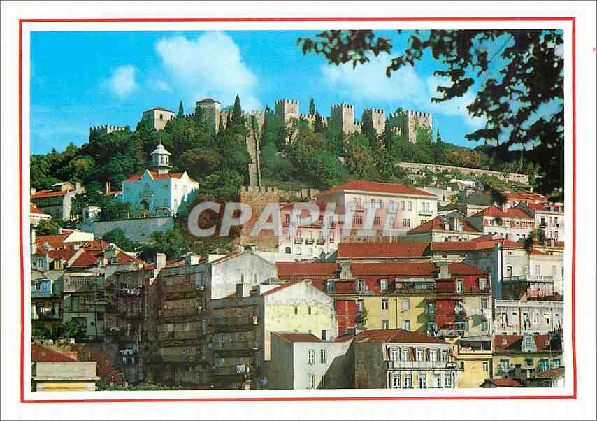 CPM Lisboa Portugal Chateau de St Georges 