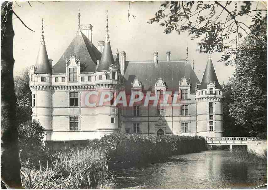 CPM Azay le Rideau Indre et Loire Le Chateau Ensemble vue de l'Est 