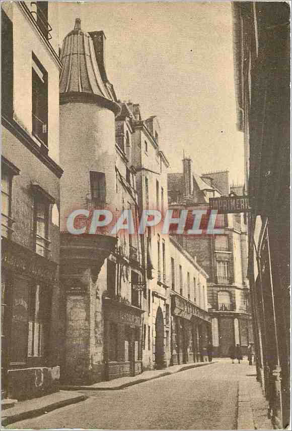 CPM Vieilles maisons Rue Hautefeuille Paris 