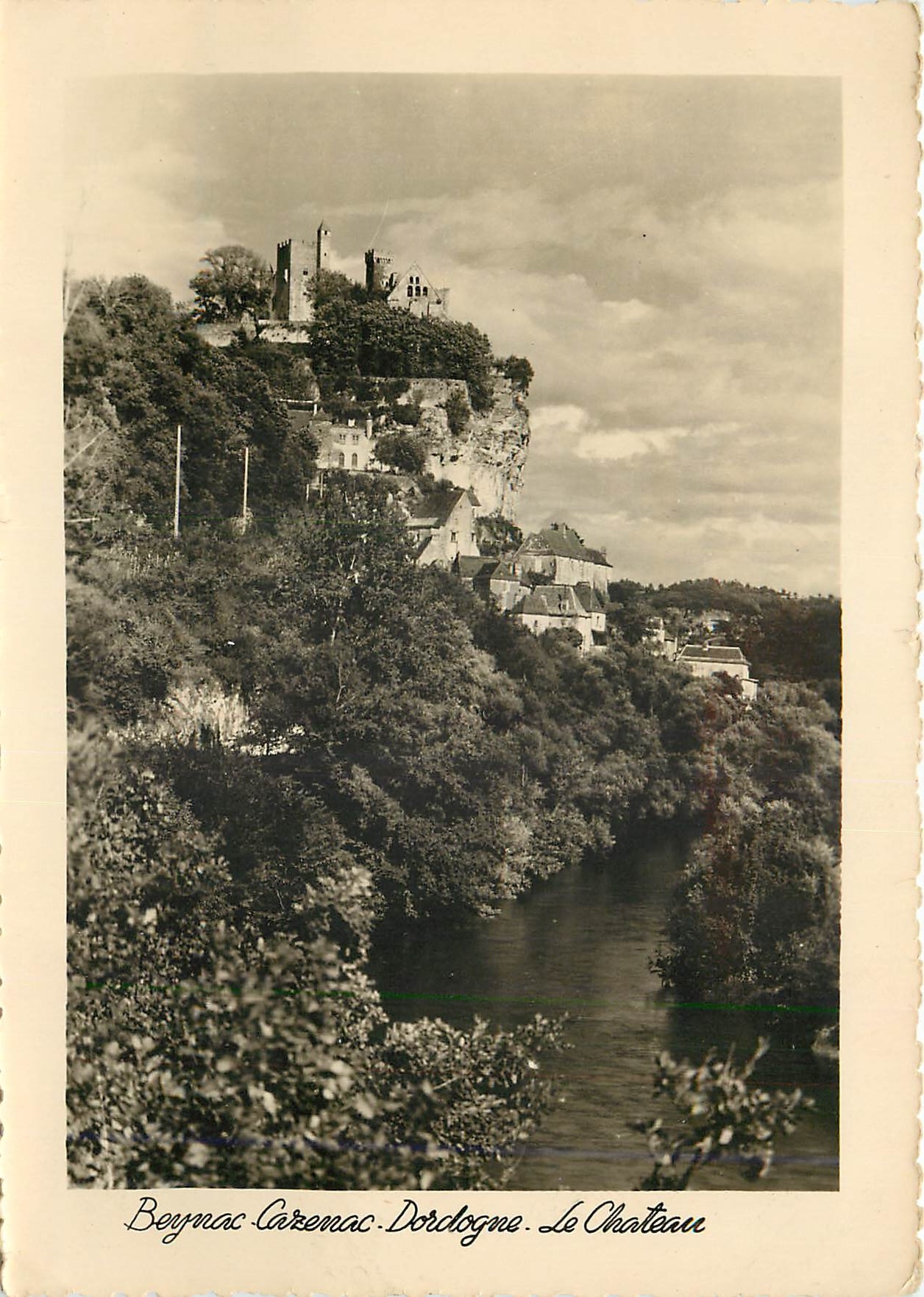 CPM Beynac Carennac Dordogne Le Chateau 