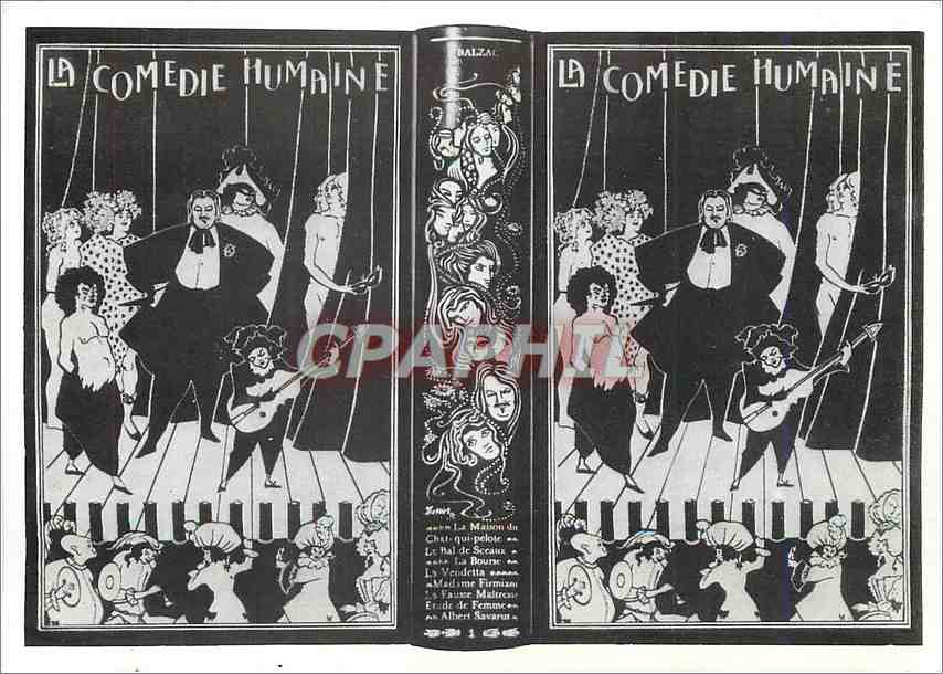 CPM La Comedie Humaine 