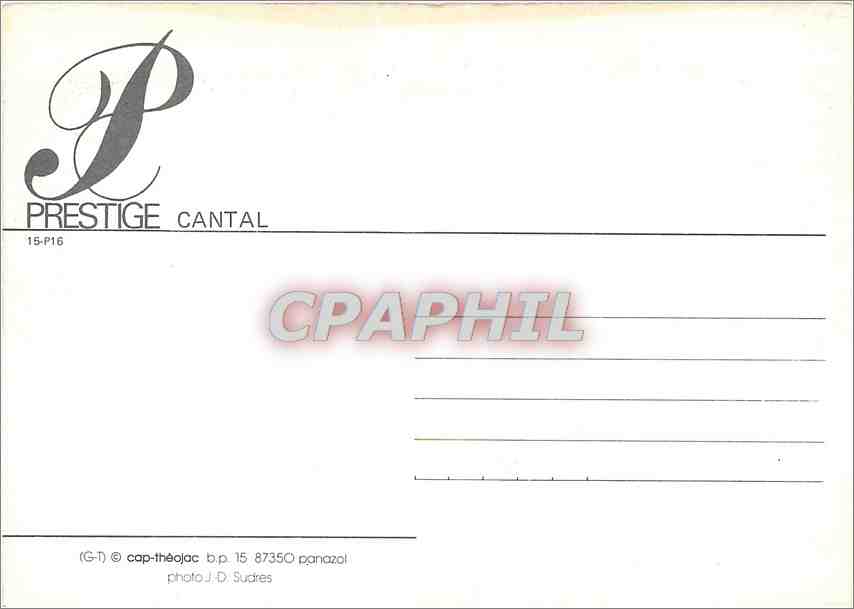 CPM Cantal  — Verso