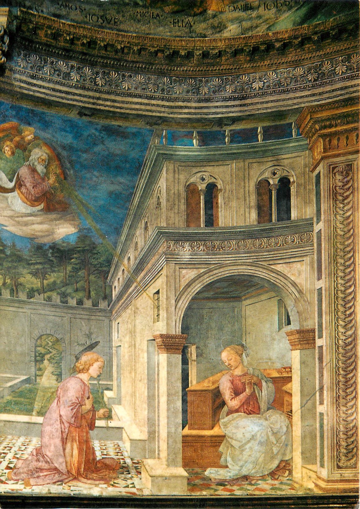 CPM Spoleto Cathedrale L'Annonciation by Filippo Lippi 